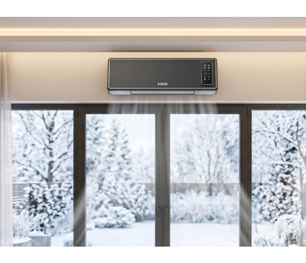 NOVEEN Kurtyna powietrzna HC3399 X-LINE TUYA WIFI SMART BLACK - 1601582 - zdjęcie 7